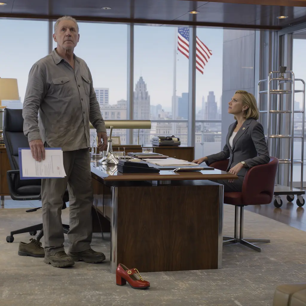 I Was 45 Minutes Late With a Delivery—Then I Saw a Red Child’s Shoe Under an Executive Desk